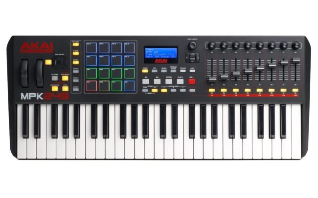 AKAI MPK 249 the best midi keyboard controller for beat making