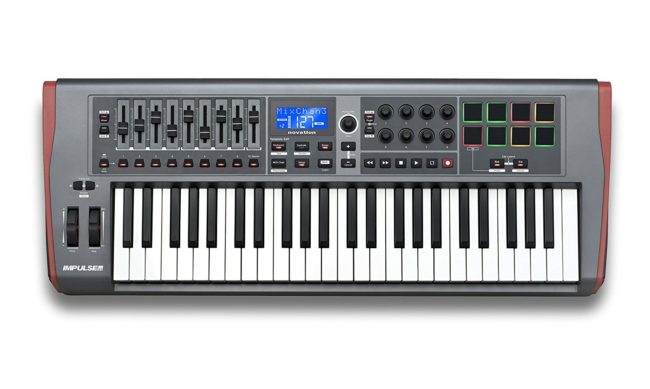 novation impulse 49 midi keyboard controller