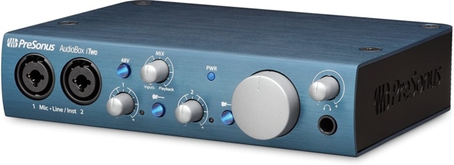 Presonus AudioBox iTwo 2x2 USB 2.0:iOS Interface, PC:Mac 2 Mic Pres