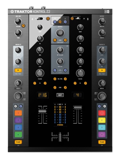 best dj mixer NATIVE INSTRUMENTS Traktor Kontrol Z2