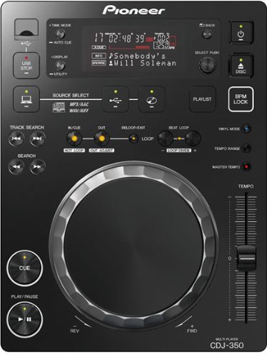 best dj cd player Pioneer CDJ-350