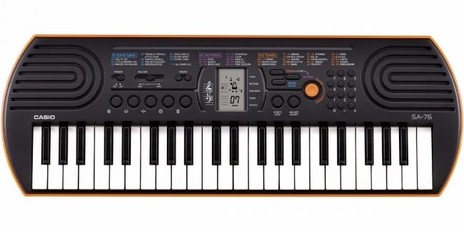 Casio SA76 digital piano