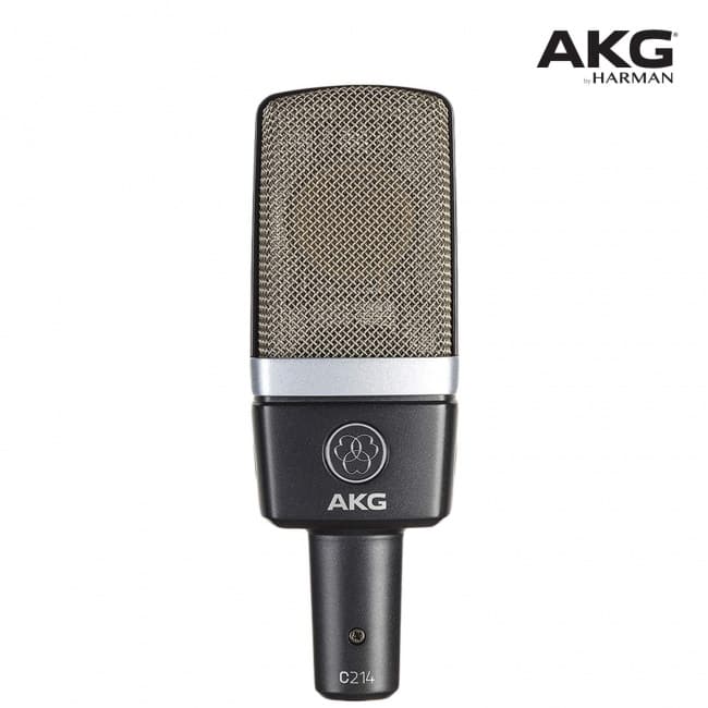 AKG Pro Audio C214 Professional Large-Diaphragm Condenser Microphone