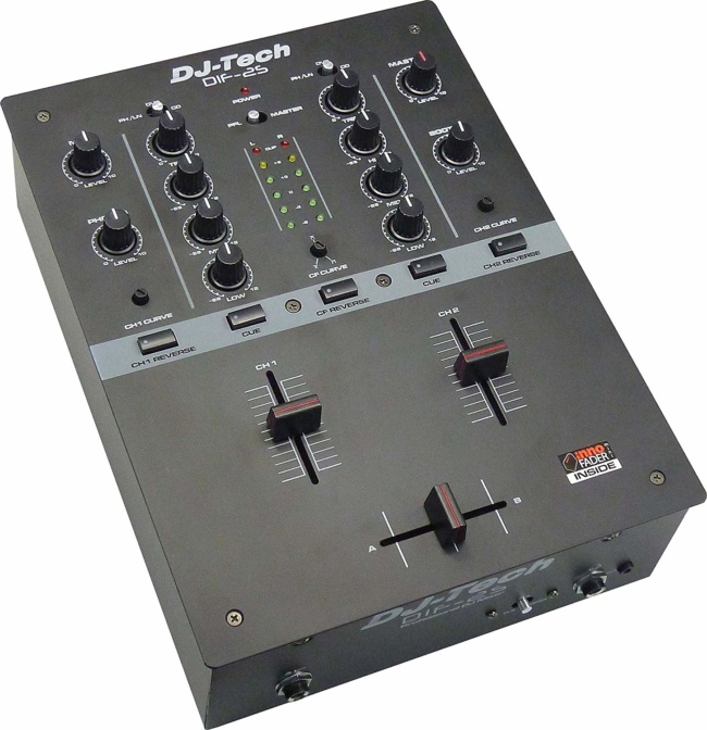 DJ Tech DIF-2S full featured Mixer