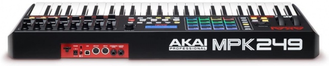 AKAI Professional MPK249 - USB MIDI Keyboard Controller with 49 Semi Weighted Keys