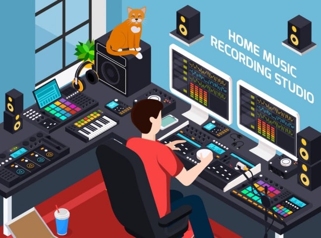 how to build a home recording studio setup