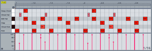 EDM drum production on ableton