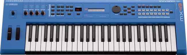Yamaha MX49 Music Production Synthesizer blue