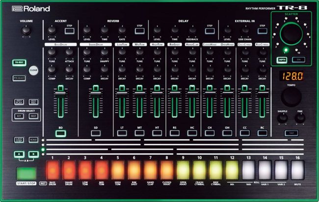 Roland Aira TR-8 Rhythm Performer