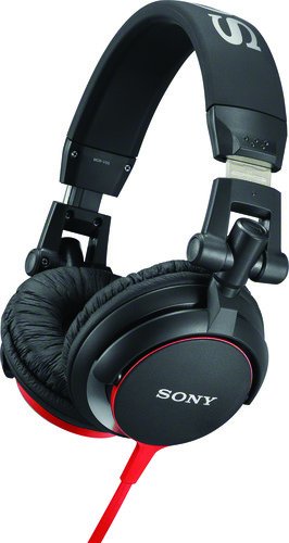 Sony MDRV55 Red Extra Bass & DJ Headphones MDR-V55