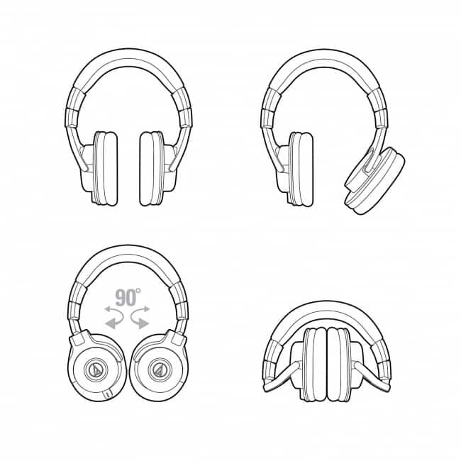 Audio-Technica ATHM40x Professional Monitor Headphones icon