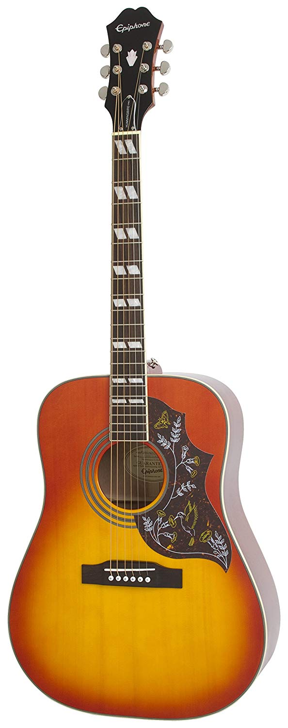 Epiphone HUMMINGBIRD PRO Solid Top Acoustic:Electric Guitar