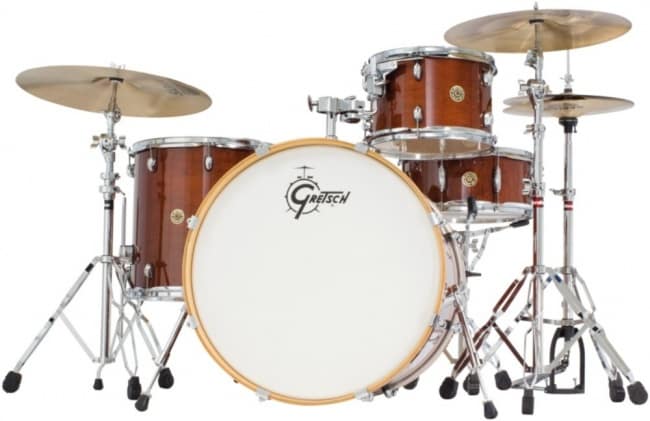 Gretsch CM1E824SWG Catalina Maple CM1 4-Piece Shell Pack with 22 Bass Drum - Walnut Glaze
