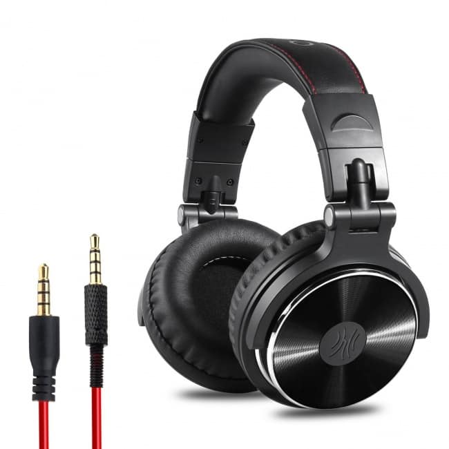 OneOdio Adapter-Free Closed Back Over-Ear DJ Stereo Monitor Headphones