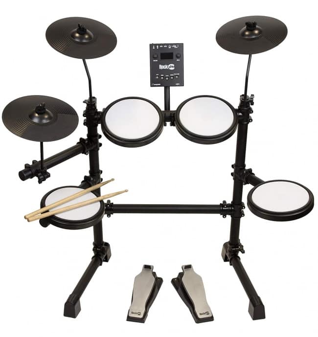 RockJam Mesh Head Kit, Eight Piece Electronic Drum Kit