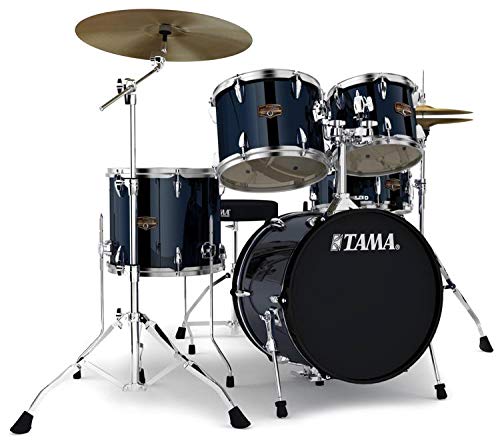 Tama Imperialstar Complete Drum Set - 5-piece - 18 Kick - Midnight Blue