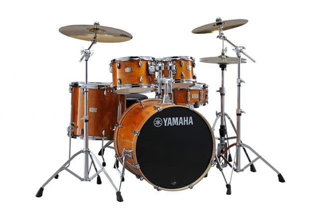 Yamaha Stage Custom Birch 5pc Drum Shell Pack - 20 Kick, Honey Amber