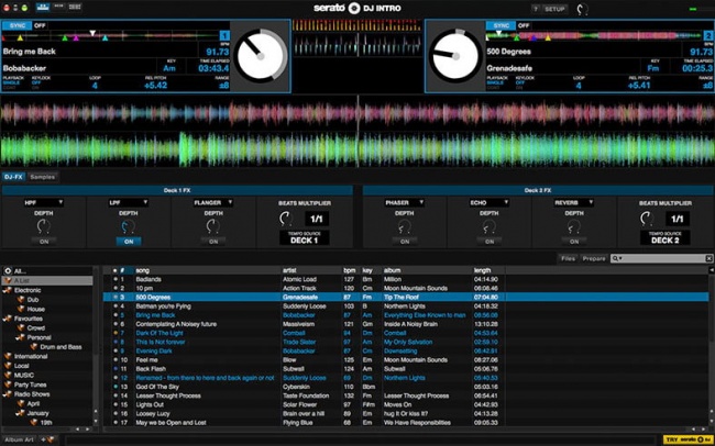 serato dj intro - best free dj software
