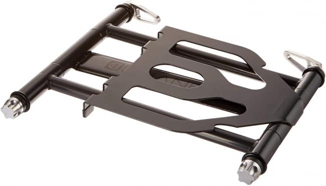 CRANE Stand Plus Universal DJ Stand for Laptops, Tablets and Controllers with Nylon Carry Bag, Graphite Grey 2