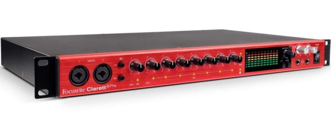 Focusrite Clarett 8Pre | 18x20 Thunderbolt Audio Interface