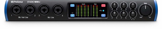 PreSonus Studio 1810c 18x8 USB Type-C Audio:MIDI Interface