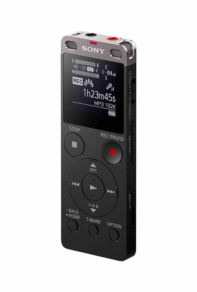 Sony ICDUX560BLK Digital Voice Recorder 1 Black