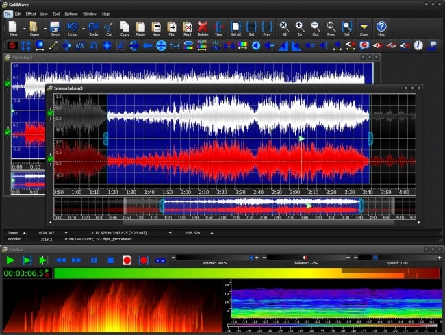 goldwave free audio recording software