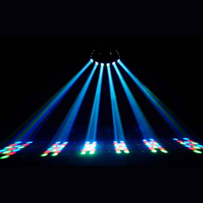 CHAUVET DJ Derby X RGB LED Derby w:Static, Blackout, Strobe Effect Light & Automated:Sound Active Programs 2