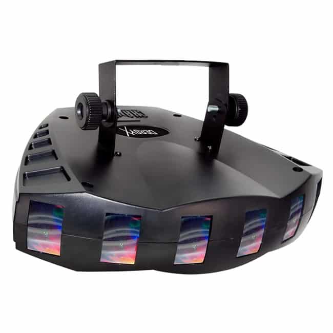 CHAUVET DJ Derby X RGB LED Derby w:Static, Blackout, Strobe Effect Light & Automated:Sound Active Programs