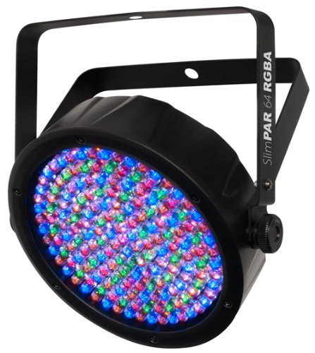 CHAUVET DJ LED Lighting, BLACK (SlimPAR64 RGBA)