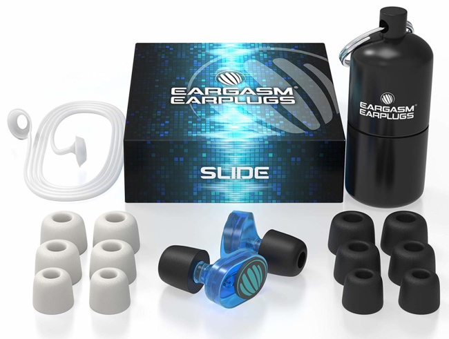 Eargasm Slide Earplugs for Concerts Musicians Motorcycles Noise Sensitivity Conditions and More