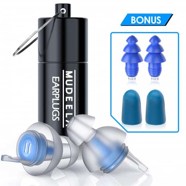 High Fidelity Concert Earplugs - Hearing Protection Ear Plugs for Concerts, Musicians, Motorcycle - Noise Reduction Music High Fidelity Ear Plugs - Reusable Musician Earplugs