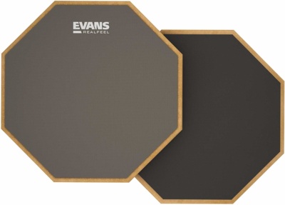 Evans Realfeel 2-Sided Practice Pad, 12 Inch