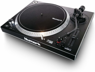Numark NTX1000 | Professional High-Torque Direct-Drive DJ Turntable with S-Shaped Tonearm