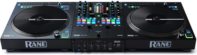 Rane DJ Twelve Digital DJ Turntable mixer setup