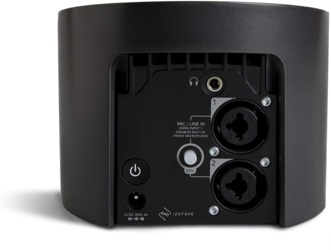 iZotope Spire Studio Portable Recorder backend