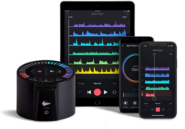 iZotope Spire Studio Portable Recorder for ios and android