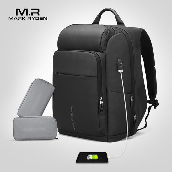 Mark Ryden 40L Carry-on Travel Backpack underseat Flight bag fit 17.3 Laptop