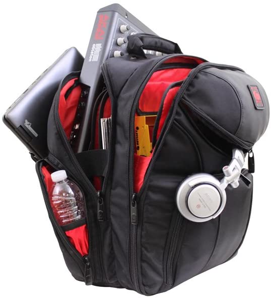 Odyssey Digital Gear Backpack (BRLBACKSPIN2) with DJ gear