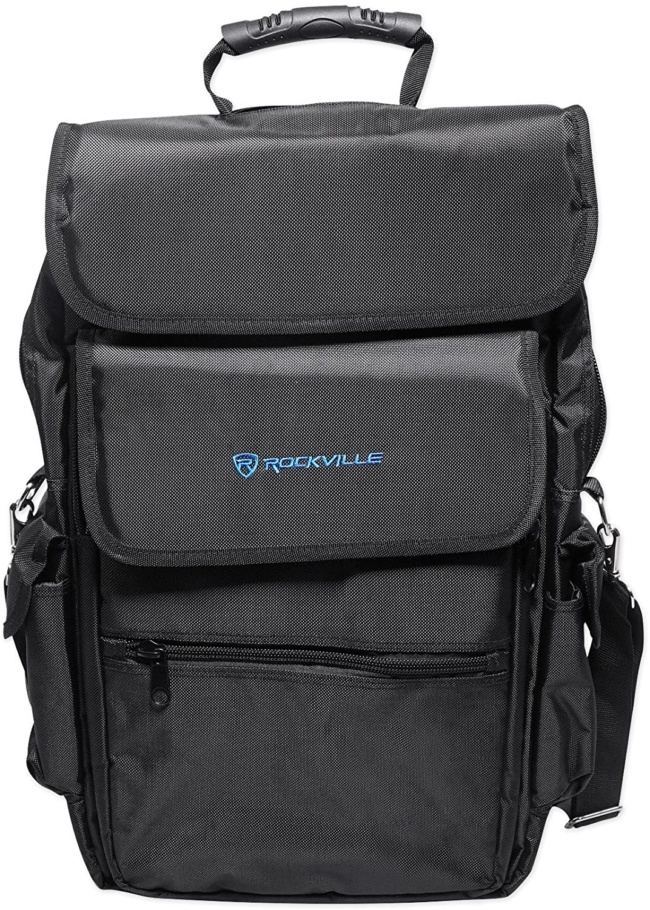Rockville 25-Key Case Soft Carry Bag Backpack For Impulse+Launchkey 25 Keyboards