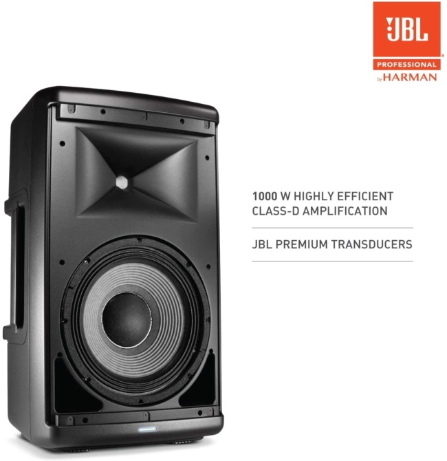 JBL Professional EON610 Portable 2-Way Multipurpose Self-Powered Sound Reinforcement, 10-Inch inside