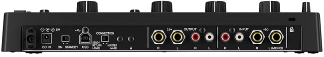 Pioneer DJ DJ Mixer, Black (RMX-1000) backside