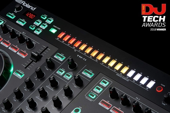 Roland DJ Controller, Two-Channel, Four-Deck (DJ-505) dj tech awards