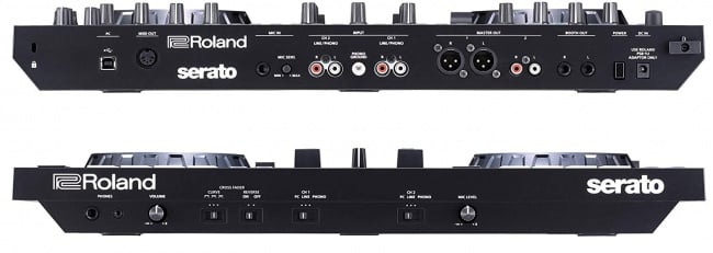 Roland DJ Controller, Two-Channel, Four-Deck (DJ-505) side pannels
