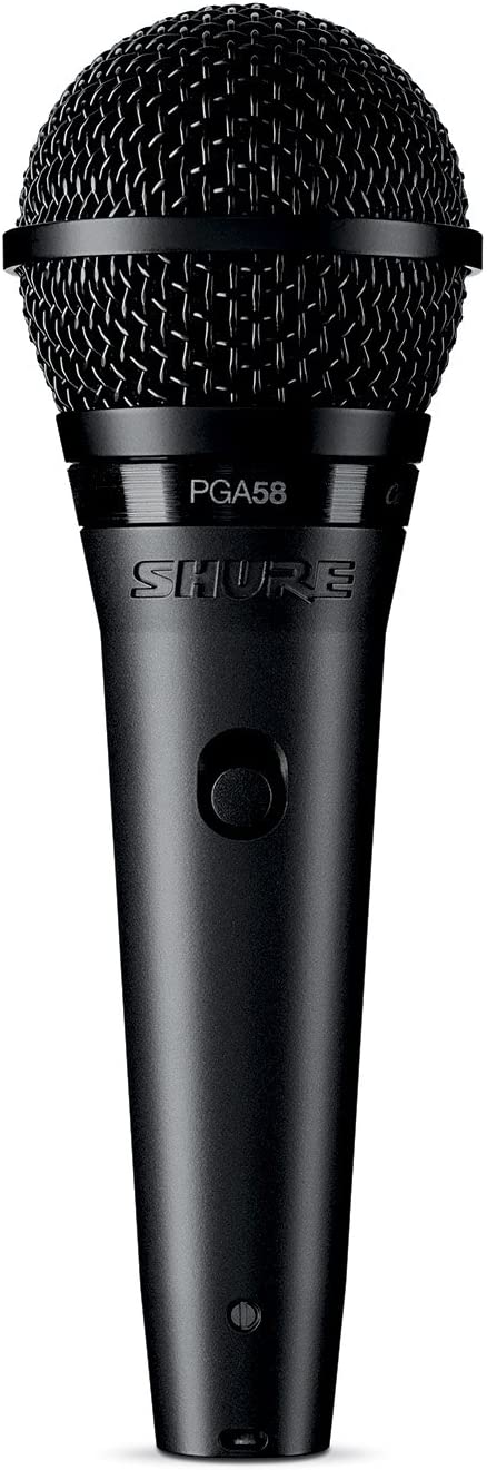 Shure PGA58-XLR Cardioid Dynamic Vocal Microphone