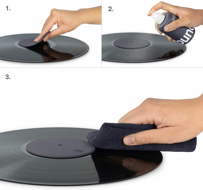 How to use Boundless Audio Record Cleaning Solution - 6.75oz Vinyl Record Cleaner Fluid & Vinyl Cleaner Cloth & Record Label Protector