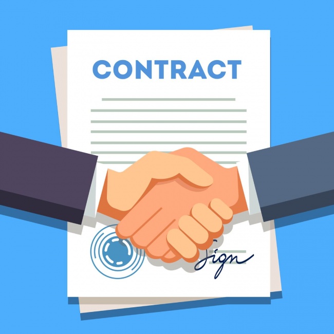 contract with a record label