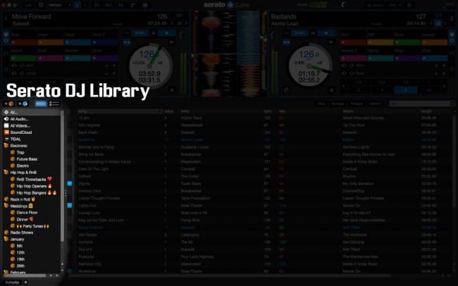 Serato DJ Music Library