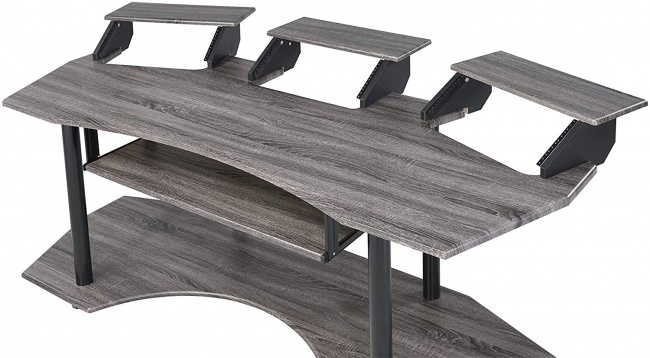 Acme Furniture Eleazar Music Recording Studio Desk 3 shelves