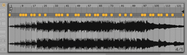 Auto warp in Ableton Live